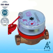 Single Jet Vane Wheel Dry Dial Remote Reading Water Meter